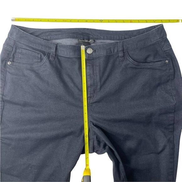 Lane Bryant Blue tapered leg skinny jeans stretch classic women's plus size 24 - Picture 3 of 9